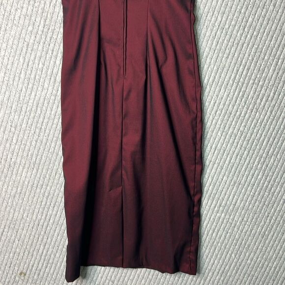 90s Y2K Dress Red Black Bodycon Straps Juniors Size 5 Clueless Classic Fetch - Picture 6 of 6